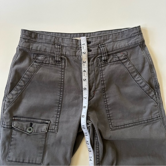 Anthropologie “The Wanderer” Pant Gray Cargo size 25 - Picture 12 of 14